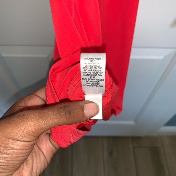 Fire Red Dress - Picture 4 of 6